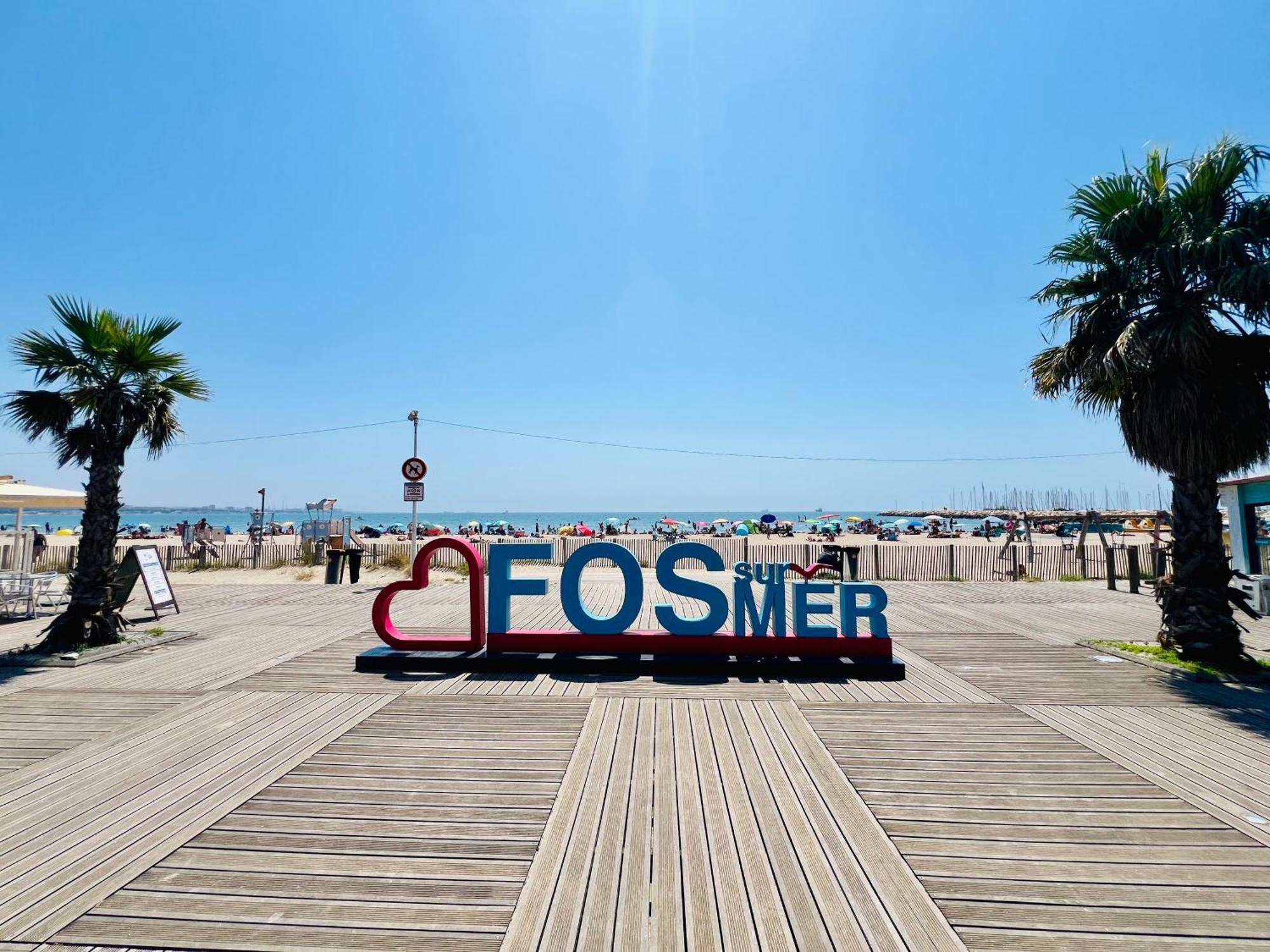 Perle Du Rivage - Plage 50M, Clim, Wifi, 2 Pers Fos-sur-Mer Exterior foto
